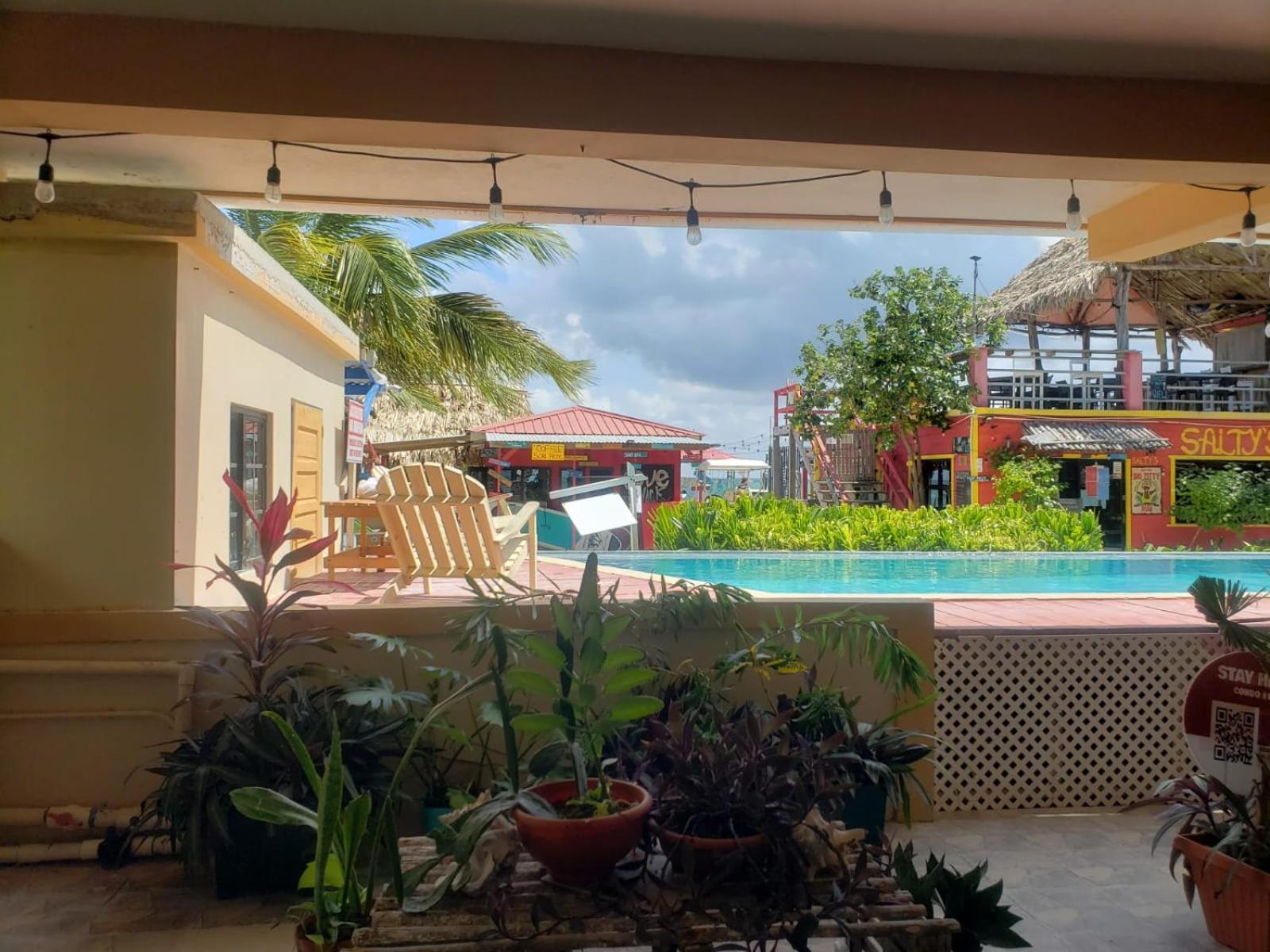Beach Club Condos At Popeyes Caye Caulker Eksteriør bilde
